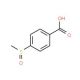 4-(methylsulfinyl)benzoic acid (CAS 33963-58-5) - chemical structure image