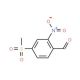 4-(Methylsulfonyl)-2-nitrobenzaldehyde (CAS 849035-66-1) - chemical structure image