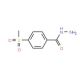 4-(methylsulfonyl)benzohydrazide - chemical structure image
