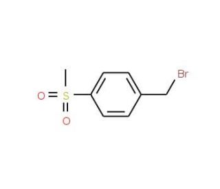 4-(Methylsulfonyl)benzyl bromide (CAS 53606-06-7) - chemical structure image