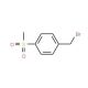 4-(Methylsulfonyl)benzyl bromide (CAS 53606-06-7) - chemical structure image