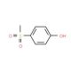 4-(Methylsulfonyl)phenol (CAS 14763-60-1) - chemical structure image