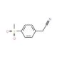 4-(Methylsulfonyl) phenylacetonitrile (CAS 25025-07-4) - chemical structure image