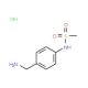 4-(Methylsulfonylamino)benzylamine hydrochloride (CAS 128263-66-1) - chemical structure image