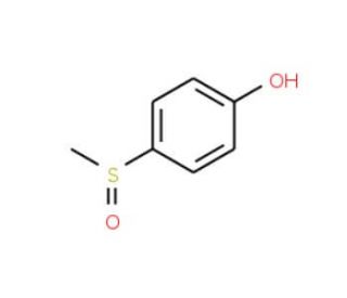 4-(Methylsulphinyl)phenol (CAS 14763-64-5) - chemical structure image
