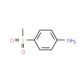 4-(Methylsulphonyl)aniline (CAS 5470-49-5) - chemical structure image
