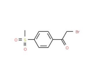4-(Methylsulphonyl)phenacyl bromide (CAS 50413-24-6) - chemical structure image