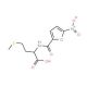 4-(methylthio)-2-[(5-nitro-2-furoyl)amino]butanoic acid - chemical structure image