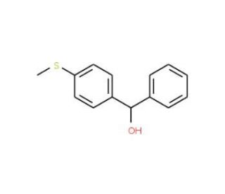 4-(Methylthio)benzhydrol - chemical structure image