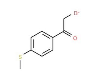 4-(Methylthio)phenacyl bromide (CAS 42445-46-5) - chemical structure image