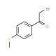 4-(Methylthio)phenacyl bromide (CAS 42445-46-5) - chemical structure image