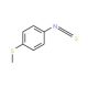 4-(Methylthio)phenyl isothiocyanate (CAS 15863-41-9) - chemical structure image