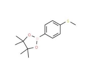 4-Methylthiophenylboronic acid, pinacol ester (CAS 190788-58-0) - chemical structure image