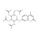 4-Methylumbelliferyl 2-Acetamido-2-deoxy-3,4,6-tri-O-acetyl-β-D-Galactopyranoside (CAS 124167-46-0) - chemical structure imag