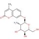 4-Methylumbelliferyl 2-Amino-2-deoxy-α-D-glucopyranoside (CAS 137687-00-4) - chemical structure image