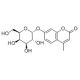 4-Methylumbelliferyl-α- D-galactopyranoside (CAS 38597-12-5) - chemical structure image