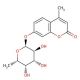 4-Methylumbelliferyl α-L-fucopyranoside (CAS 54322-38-2) - chemical structure image