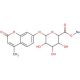4-Methylumbelliferyl α-L-Idopyranosiduronic acid, Sodium Salt (CAS 89157-94-8) - chemical structure image