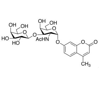 4-Methylumbelliferyl &alpha;-T-antigen (CAS 210357-36-1) - chemical structure image