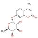 4-Methylumbelliferyl β-D-fucoside (CAS 55487-93-9) - chemical structure image