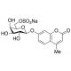 4-Methylumbelliferyl β-D-Galactopyranoside-6-sulfate Sodium Salt (CAS 206443-06-3) - chemical structure image