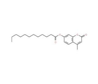4-Methylumbelliferyl laurate (CAS 66185-71-5) - chemical structure image
