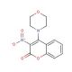 4-morpholin-4-yl-3-nitro-2H-chromen-2-one (CAS 50527-34-9) - chemical structure image