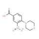 4-Morpholin-4-yl-3-nitro-benzoic acid (CAS 26577-59-3) - chemical structure image