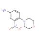4-(Morpholin-4-yl)-3-nitroaniline (CAS 5367-65-7) - chemical structure image