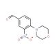 4-morpholin-4-yl-3-nitrobenzaldehyde (CAS 300541-91-7) - chemical structure image