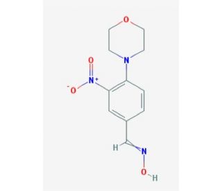 4-morpholin-4-yl-3-nitrobenzaldehyde oxime - chemical structure image