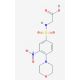 {[(4-morpholin-4-yl-3-nitrophenyl)sulfonyl]amino}acetic acid (CAS 742119-98-8) - chemical structure image