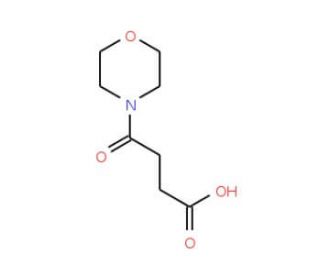 4-Morpholin-4-yl-4-oxo-butyric acid (CAS 67900-19-0) - chemical structure image