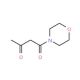 4-morpholin-4-yl-4-oxobutan-2-one (CAS 16695-54-8) - chemical structure image