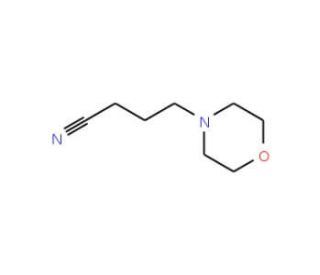 4-(Morpholin-4-yl)butyronitrile (CAS 5807-11-4) - chemical structure image