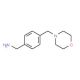 4-(Morpholin-4-ylmethyl)benzylamine (CAS 91271-84-0) - chemical structure image