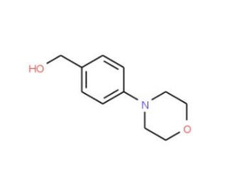 (4-Morpholin-4-ylphenyl)methanol (CAS 280556-71-0) - chemical structure image