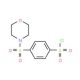 4-(morpholin-4-ylsulfonyl)benzenesulfonyl chloride (CAS 465514-13-0) - chemical structure image