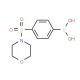 4-(Morpholin-4-ylsulphonyl)benzeneboronic acid (CAS 486422-69-9) - chemical structure image