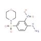 [4-(Morpholine-4-sulfonyl)-2-nitro-phenyl]-hydrazine - chemical structure image