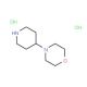 4-Morpholino-piperidine 2HCl (CAS 550370-31-5) - chemical structure image