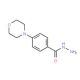4-Morpholinobenzenecarbohydrazide - chemical structure image