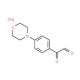 4-Morpholinophenylglyoxal hydrate (CAS 852633-82-0) - chemical structure image