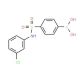 Structure moléculaire de 4-(N-(3-Chlorophenyl)sulfamoyl)phenylboronic acid, Numéro CAS: 957062-69-0 4-(N-(3-Chlorophenyl)sulfamoyl)phenylboronic acid (CAS 957062-69-0) - chemical structure image