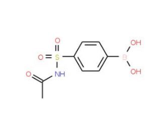 4-(N-Acetylsulfamoyl)phenylboronic acid (CAS 913835-52-6) - chemical structure image