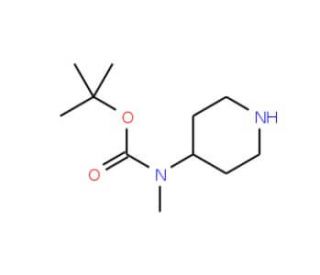 4-N-Boc-4-N-methyl-aminopiperidine (CAS 108612-54-0) - chemical structure image