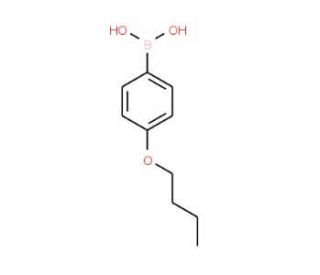 4-(n-Butoxy)benzeneboronic acid (CAS 105364-51-3) - chemical structure image