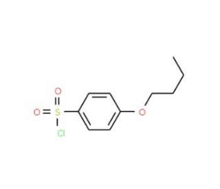 4-n-Butoxybenzenesulfonyl chloride (CAS 1138-56-3) - chemical structure image