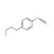 4-n-Butylphenyl isothiocyanate (CAS 23165-44-8) - chemical structure image