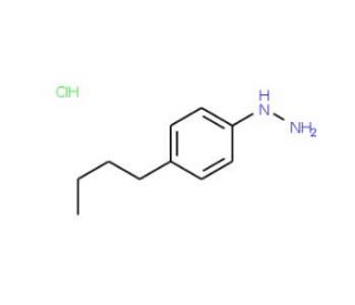 4-n-Butylphenylhydrazine hydrochloride (CAS 64287-11-2) - chemical structure image